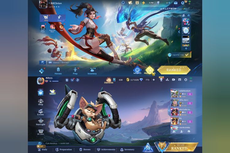 Serupa Tapi Tak Sama: Menyelami Perbedaan Antara ‘Honor of Kings’ dan ‘Mobile Legends